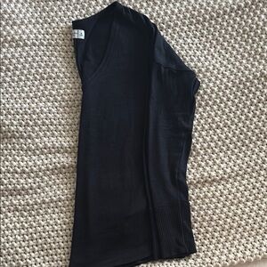 Abercrombie Black V-Neck Long Sleeve